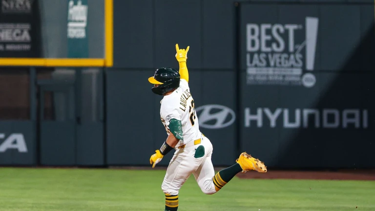 Athletics win on and off the field in successful Vegas trial run