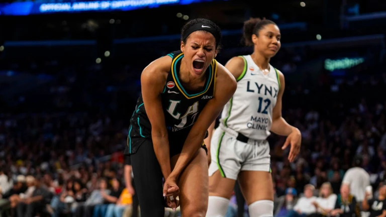 TST Images: Sparks lose to Lynx, 99-83, at Crypto.com Arena