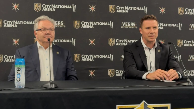 Ryan Craig officially introduced as Golden Knights head coach