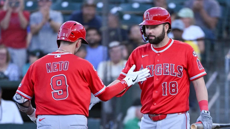 Angels blow seven-run lead in historic fashion to Athletics