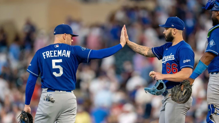 Injuries mount for Dodgers as Tucker, Rushing exit in win over Twins