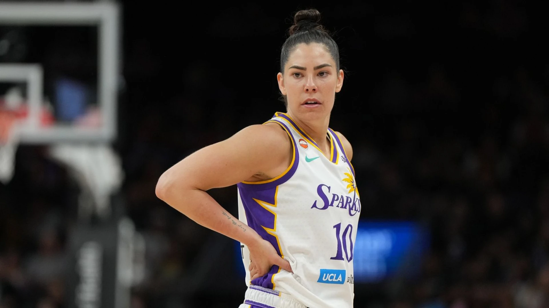 Sparks lose star guard Kelsey Plum for at least four weeks with lower left leg injury