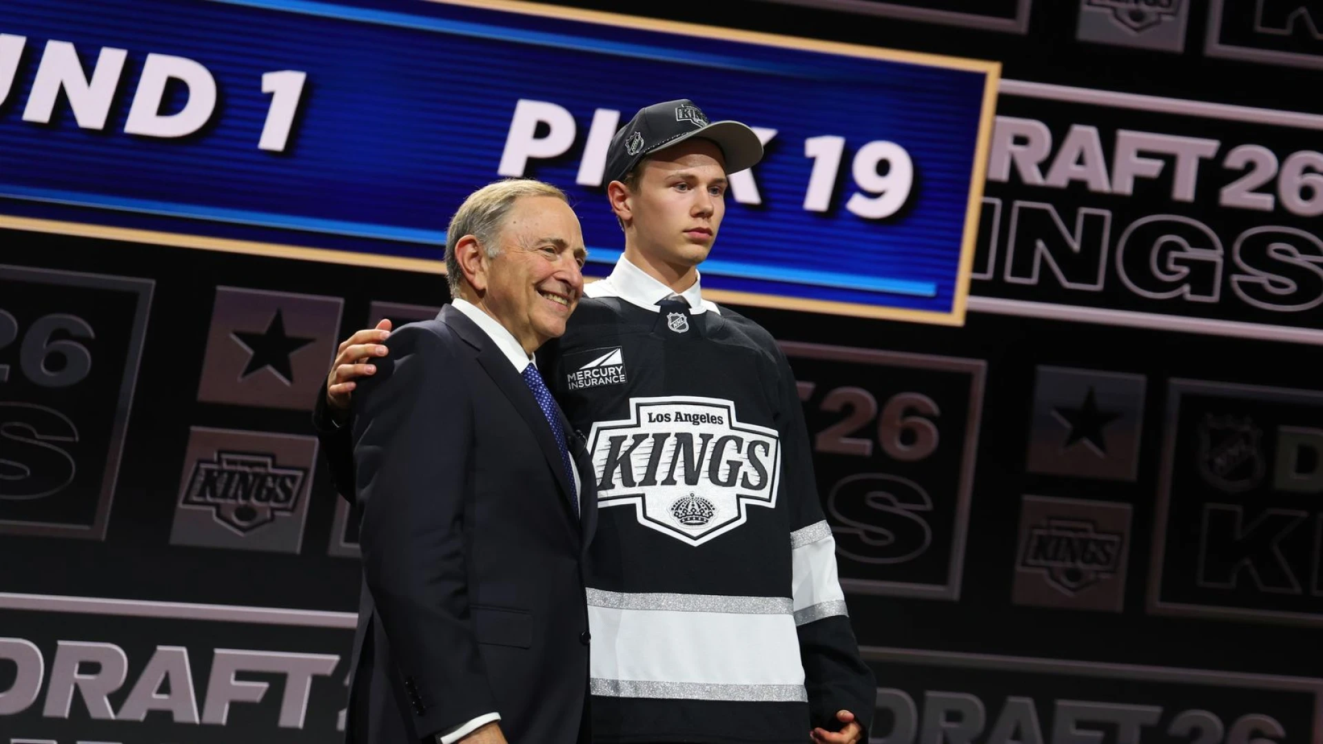 Kings trade down, select Swedish forward Elton Hermansson with first-round pick
