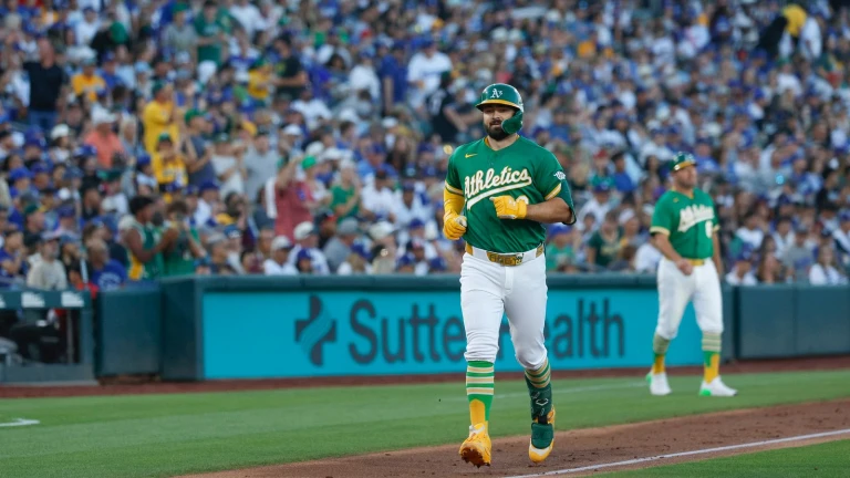 TST Images: Athletics defeat Dodgers, 7-1, at Sutter Health Park
