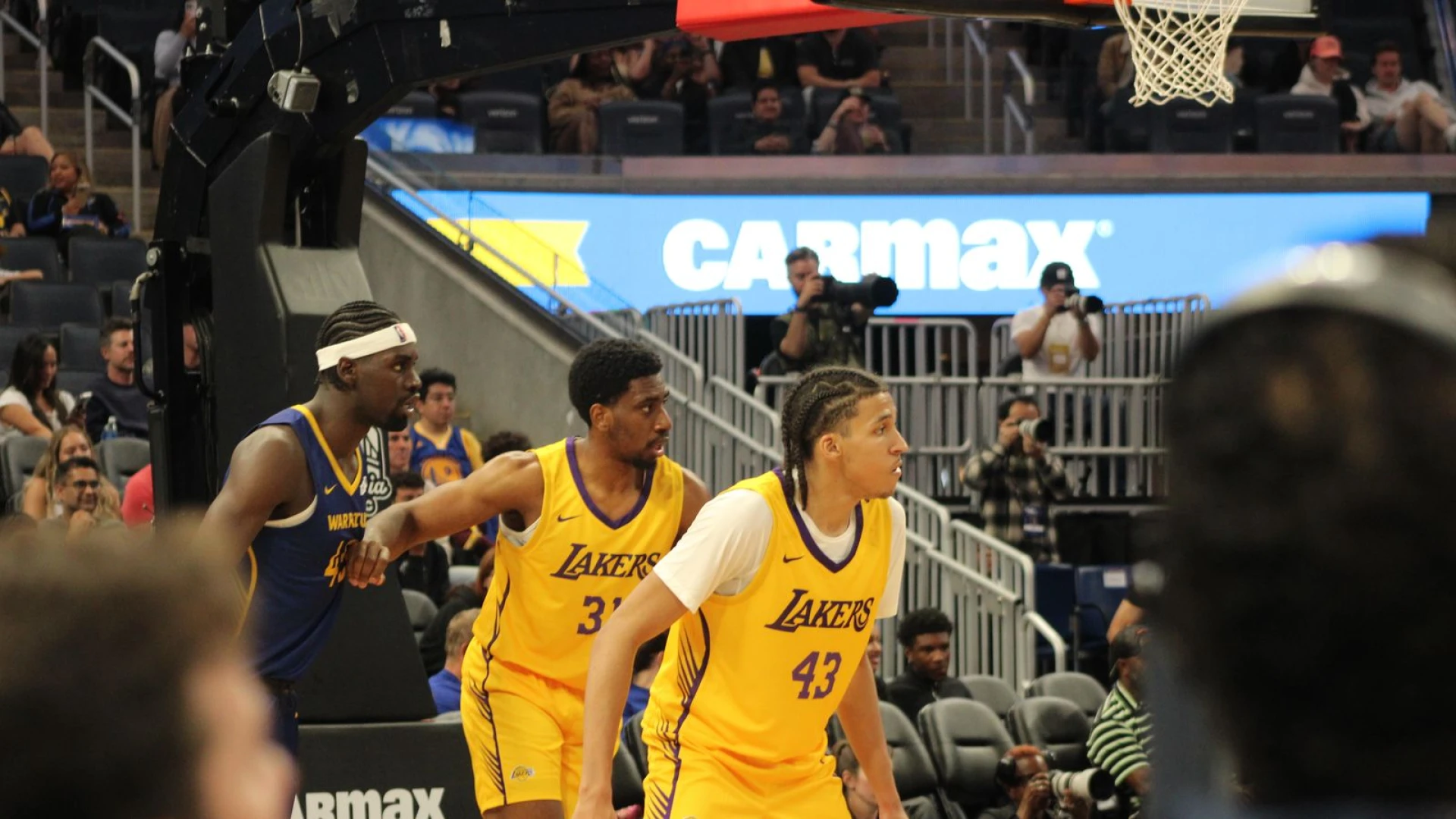 Cameron Carr shines in Lakers' California Classic loss to Golden State