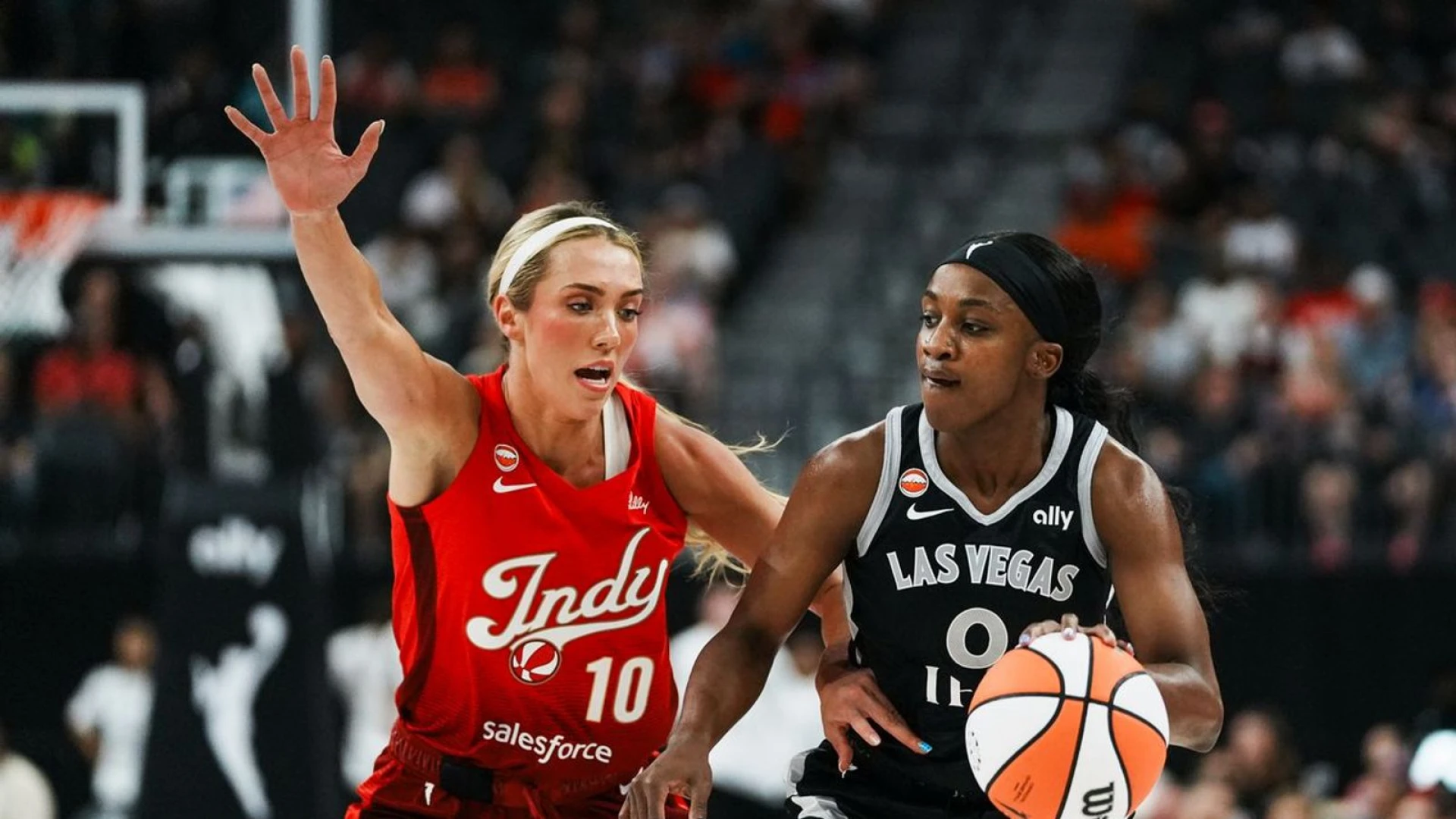 Fatigue hits Aces hard in loss to Fever as Wilson’s loss looms large