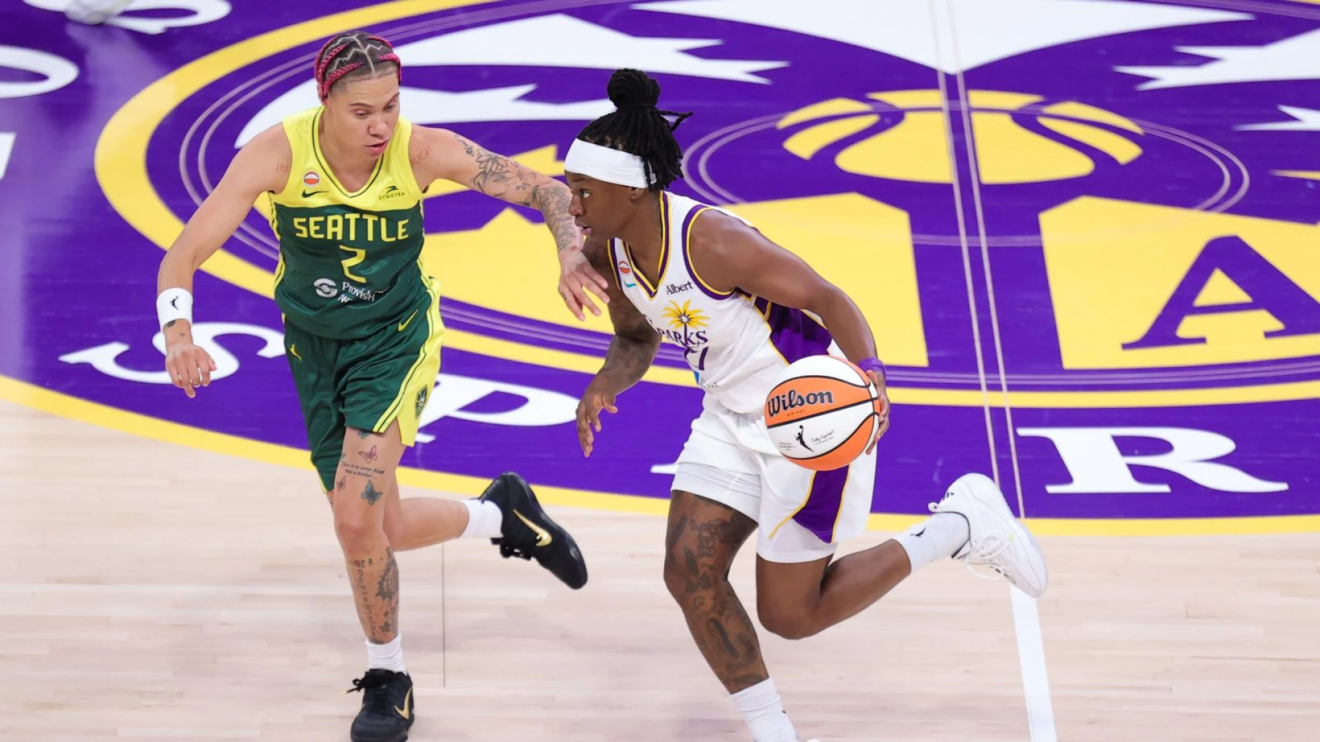 Natisha Hiedeman finding her place as a veteran leader with the Seattle Storm