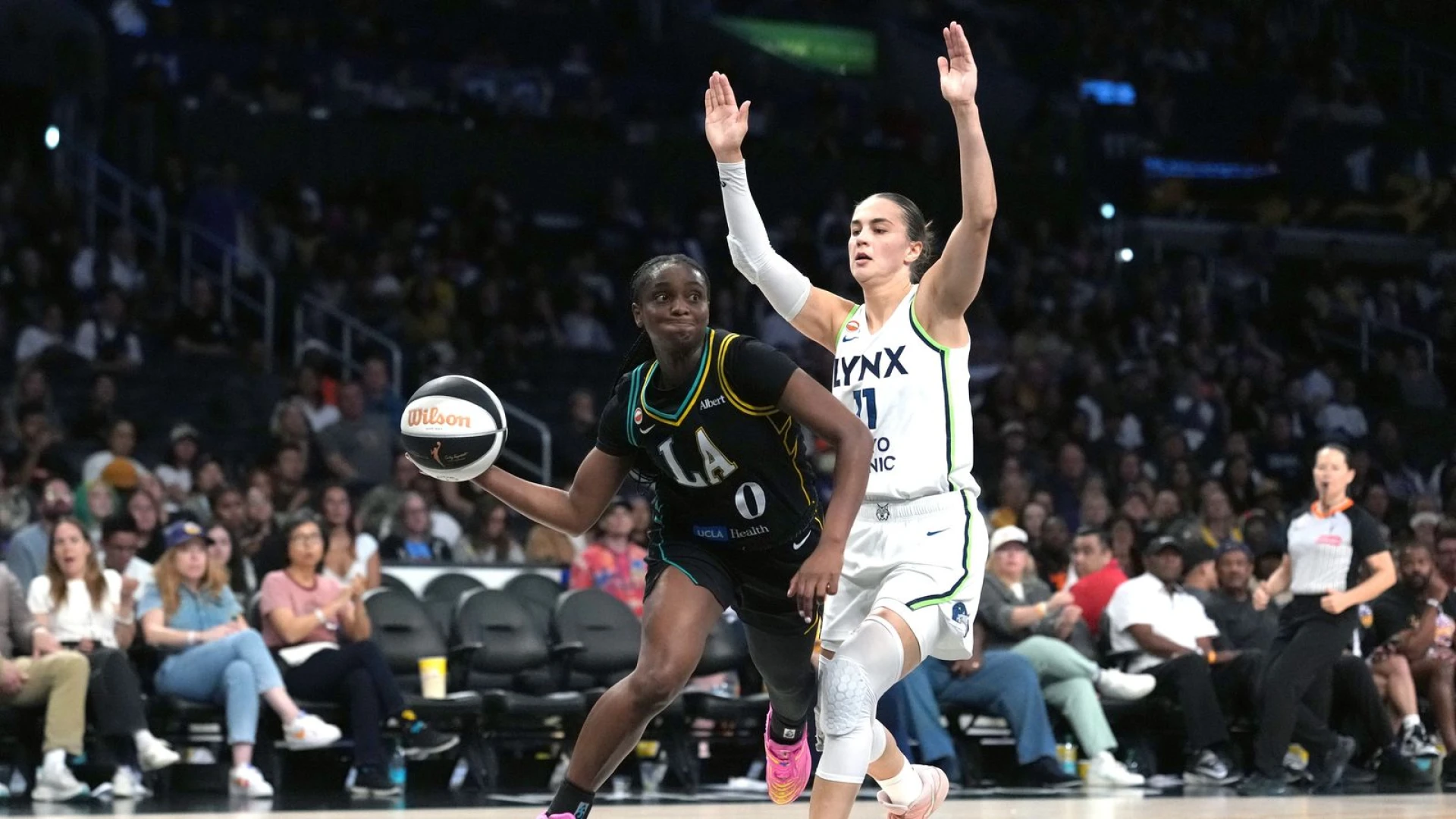 Aces sign Ta'Niya Latson to Development Player contract