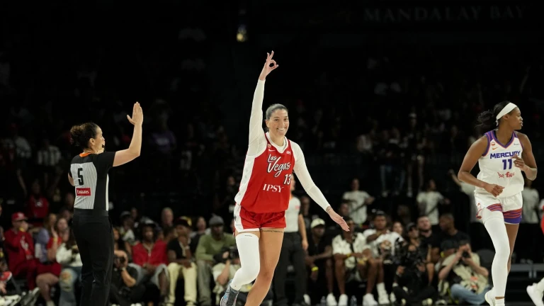 Stars old and new shine as Aces decimate Mercury to start back-to-back