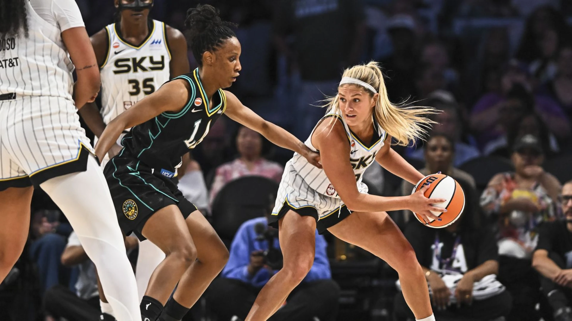 Jacy Sheldon settling into life with the Chicago Sky