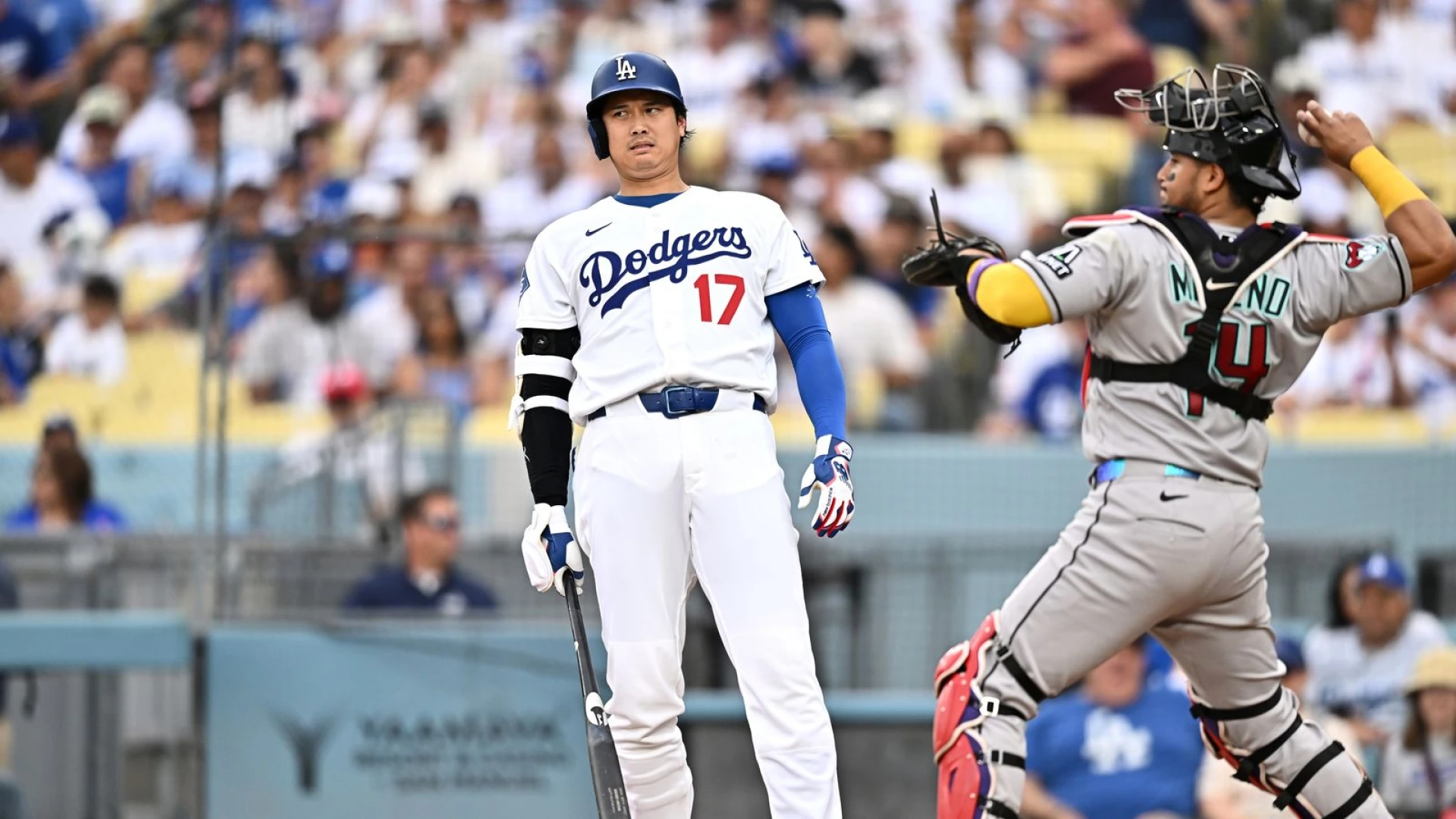 Dodgers limp into All-Star break after D-Backs complete sweep despite another Ohtani homer