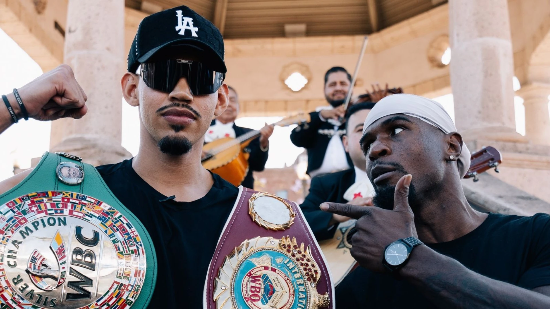 Diego Pacheco returns home to defend his unbeaten record against Immanuwel  Aleem as fight week opens in Carson