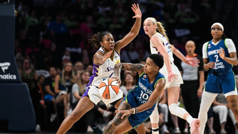 Sparks come up short against Lynx despite strong fight on the road