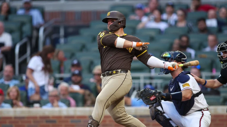 Two solo shots not enough as Padres drop opener in Atlanta