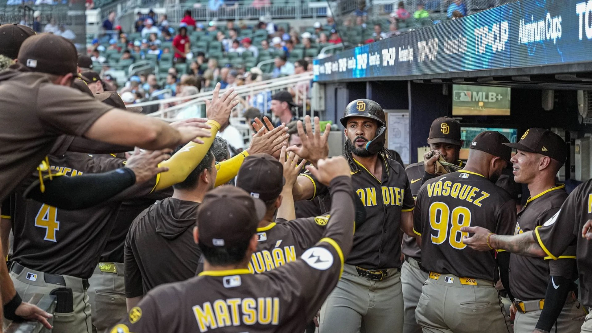 Machado’s pair, Merrill and Tatis mash home runs, power Padres past Braves