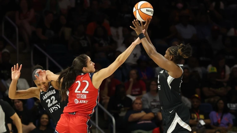 Aces go into All-Star break with comeback loss to upstart Mystics