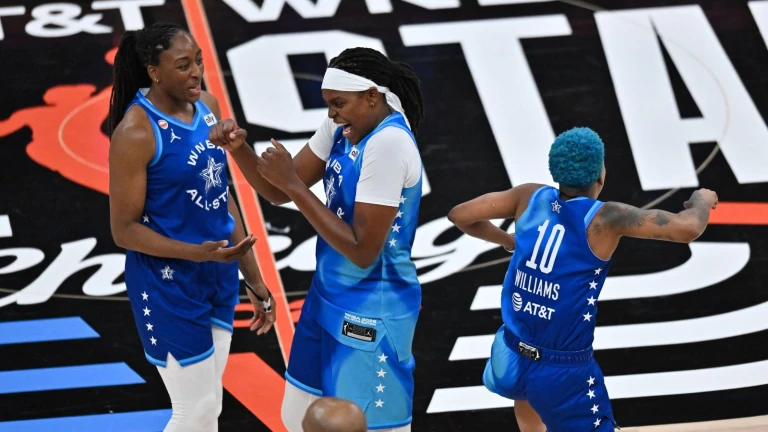Ogwumike becomes all-time leading scorer in WNBA All-Star history as Team Spoon beats Team Coop