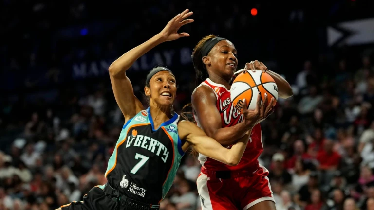 Aces show resiliency in win over Liberty