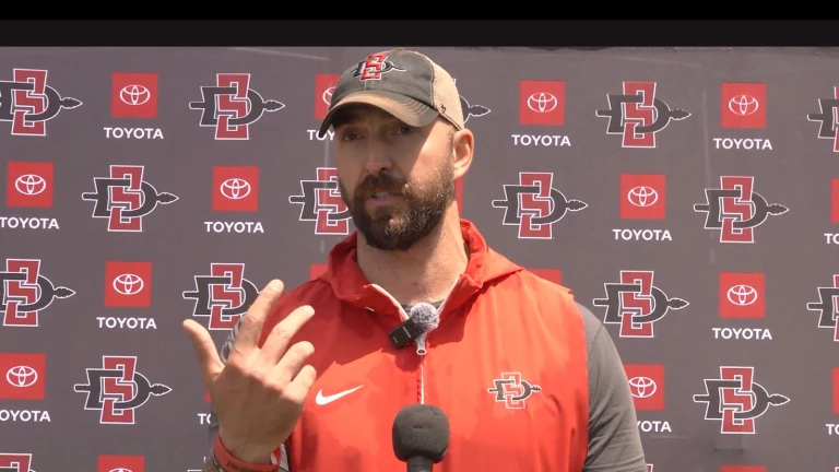 Aztecs open first Pac-12 camp full of ambition, relying on senior leaders