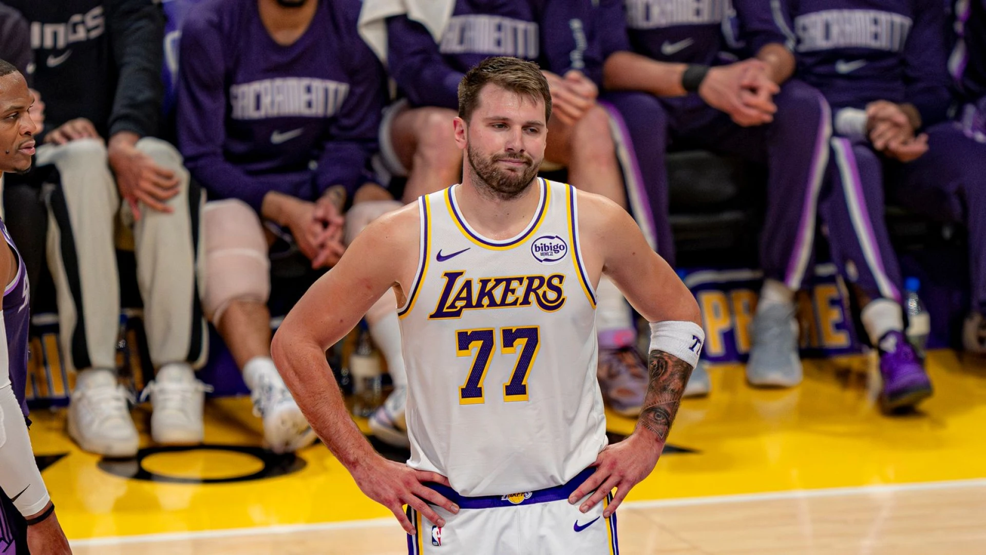 Healthy Luka Doncic eases one concern, but Lakers have others