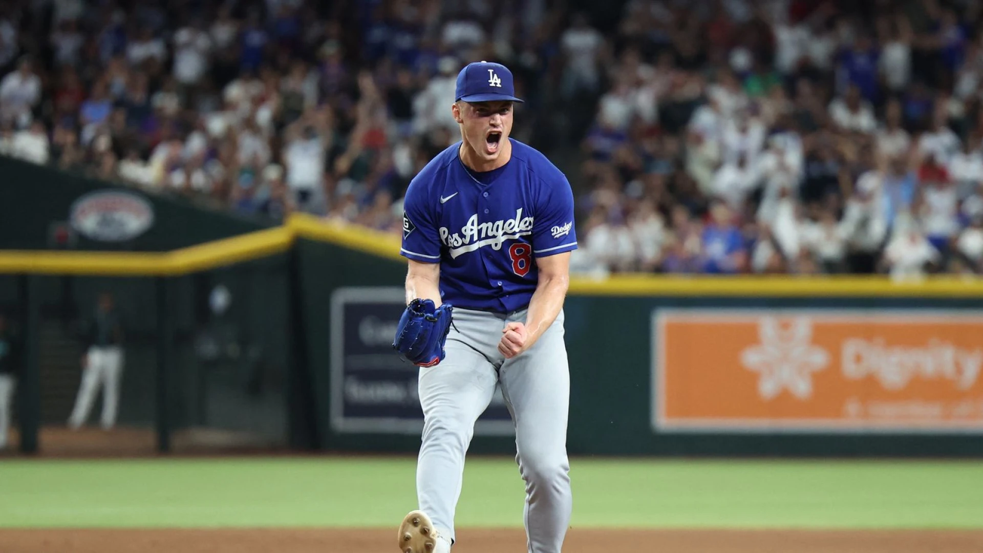 Dodgers finally snap seven-game skid, survive Diamondbacks in extras