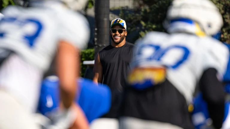 Aaron Donald’s final word might take longer than expected