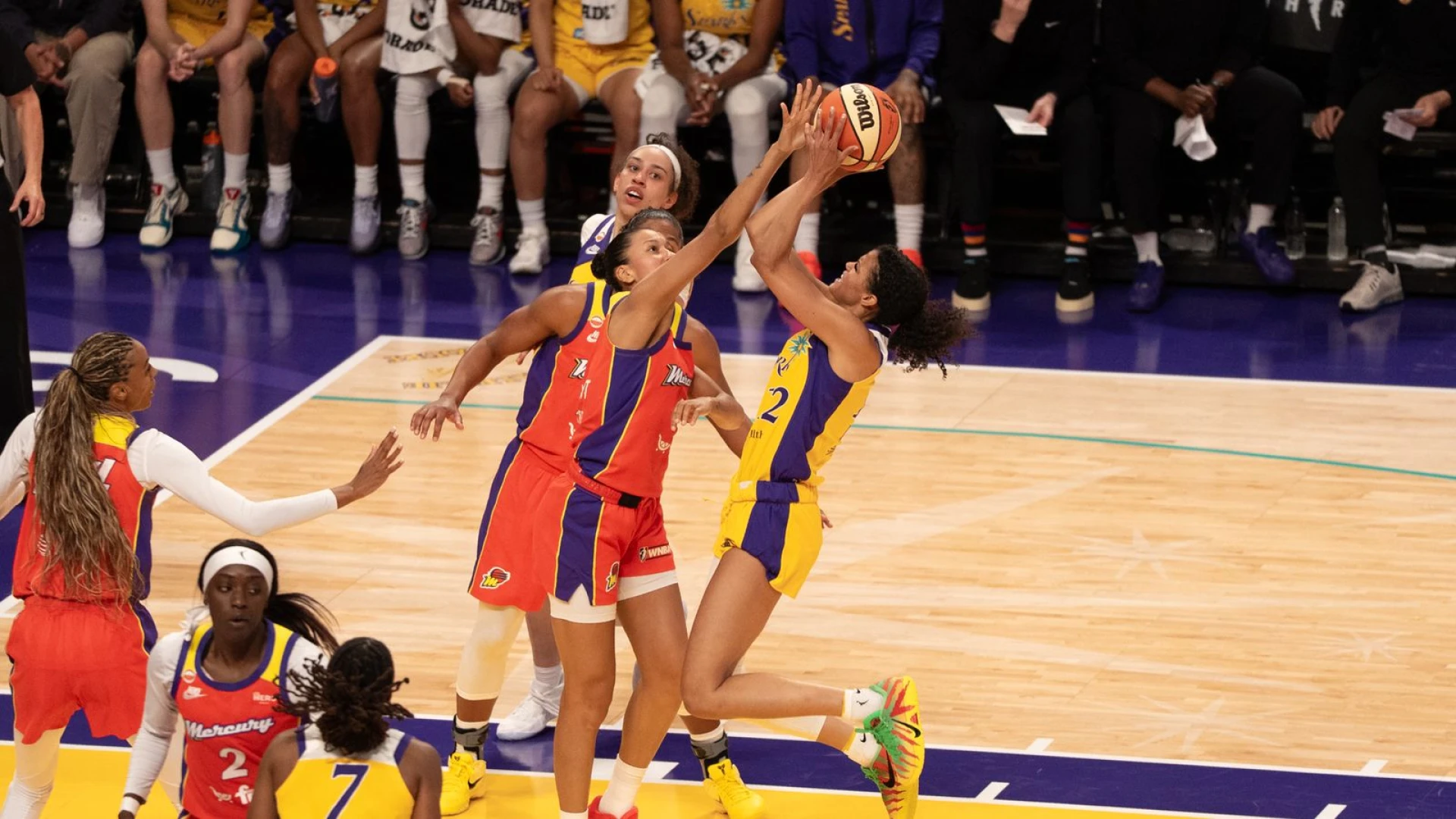 Sparks go to USC to take on Mercury one last time this season