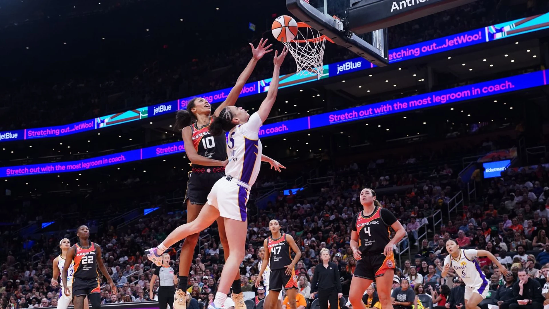 Sparks never lead against Sun, drop fifth straight