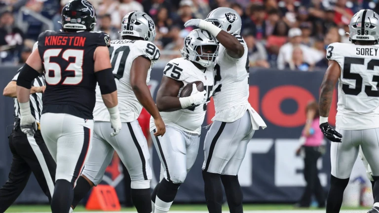 Raiders stun Texans thanks to unlikely group of heroes