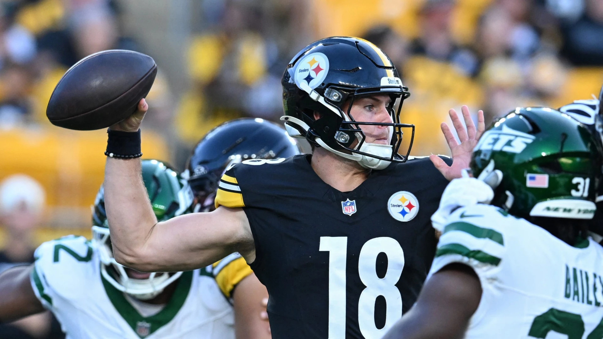 “I’d have six quarterbacks in the building if it worked” Steelers Mike McCarthy