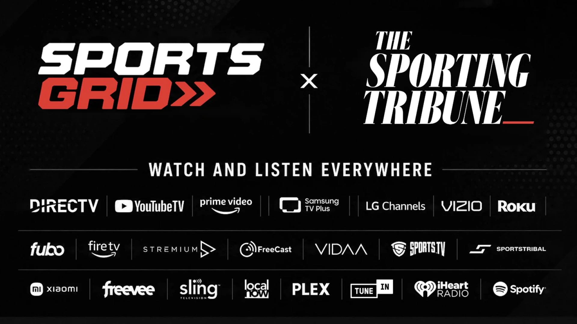 The Sporting Tribune Today to join SportsGrid’s weekday lineup beginning Aug. 31