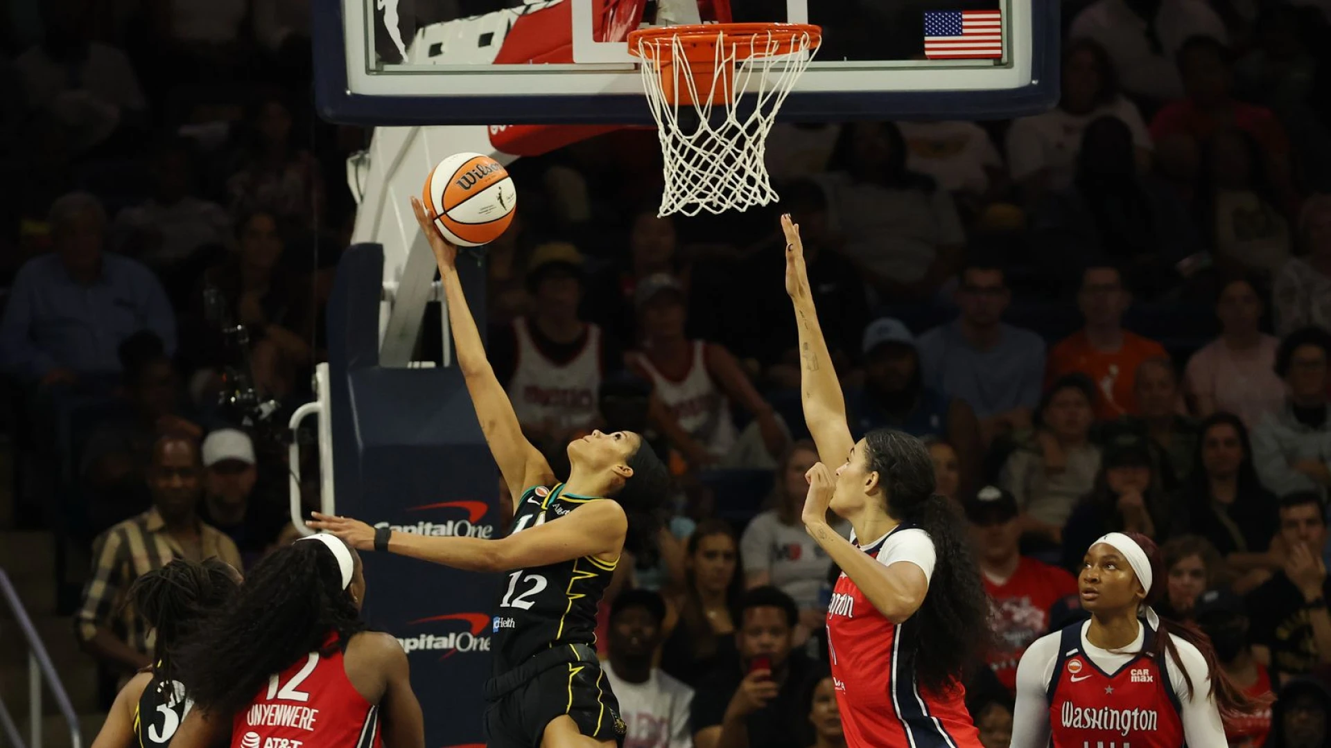 Sparks finish home stand against young, talented Mystics
