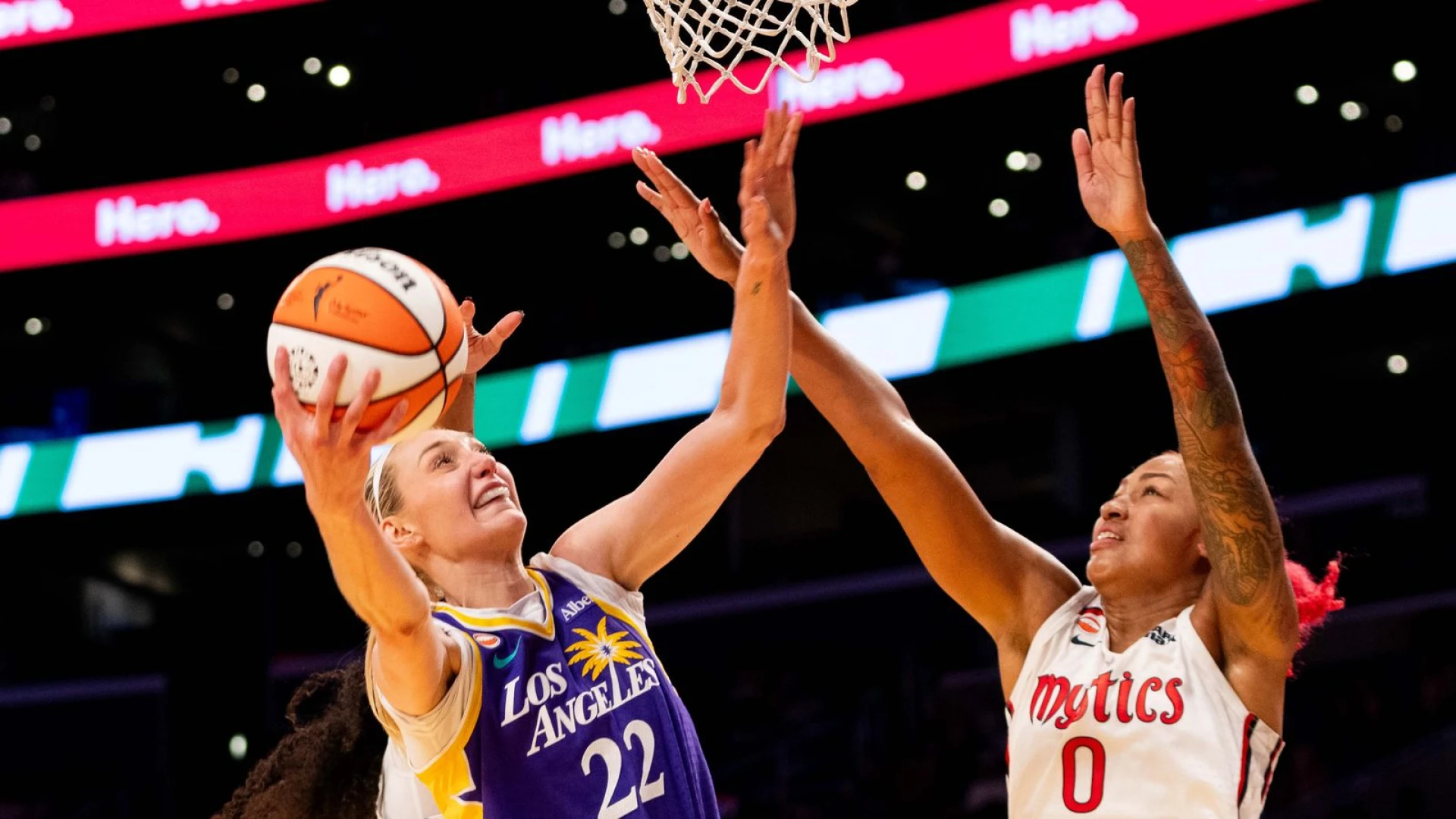 Sparks defeat Mystics, win season series