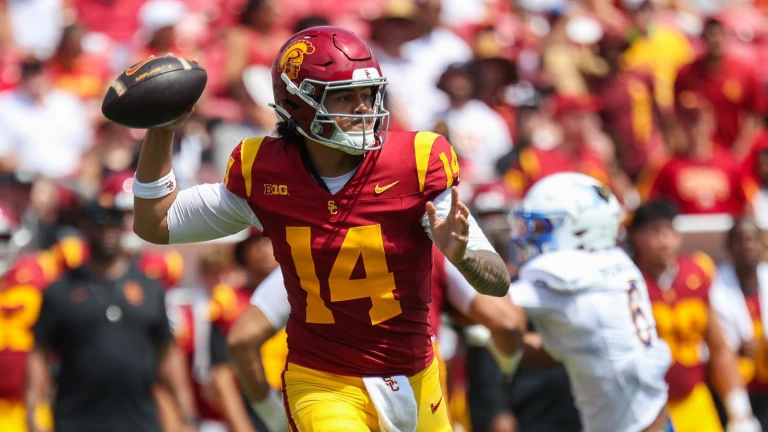 Trojans kick off 2026 campaign with 42-26 win over Spartans