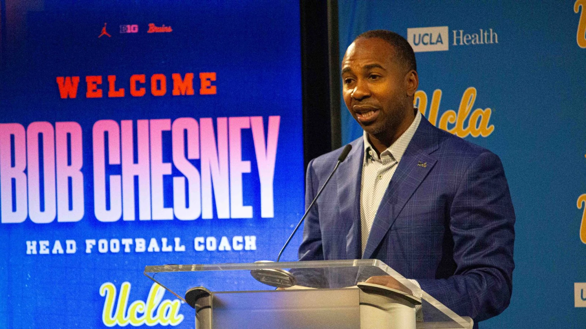 Martin Jarmond dismissed as UCLA athletic director, Tim Harris to serve as interim