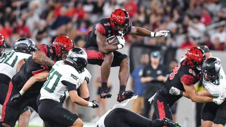 TST Images: SDSU defeated Portland State, 53-20 ,in San Diego