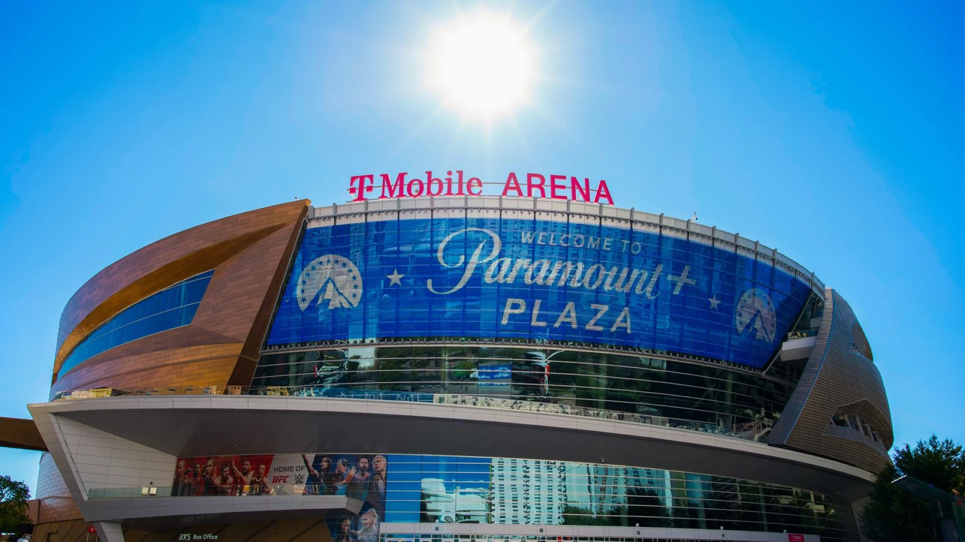 T-Mobile Arena’s outdoor plaza to become Paramount+ Plaza under multiyear deal