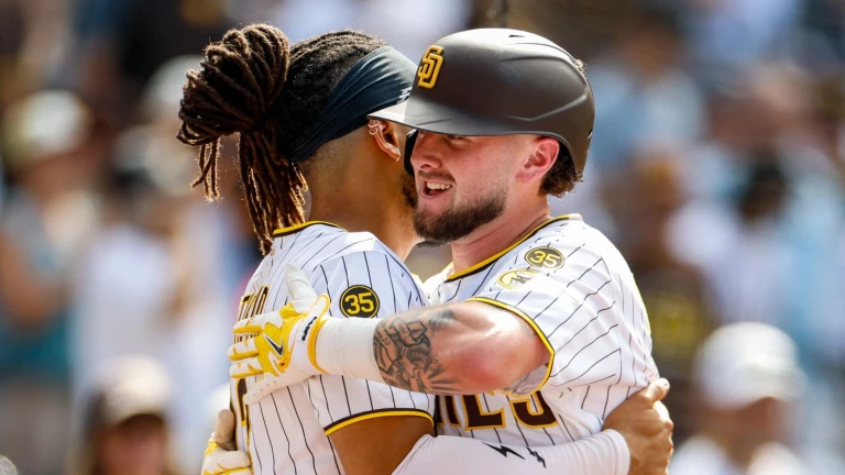 Padres complete series sweep of Nationals as Merrill goes off in finale