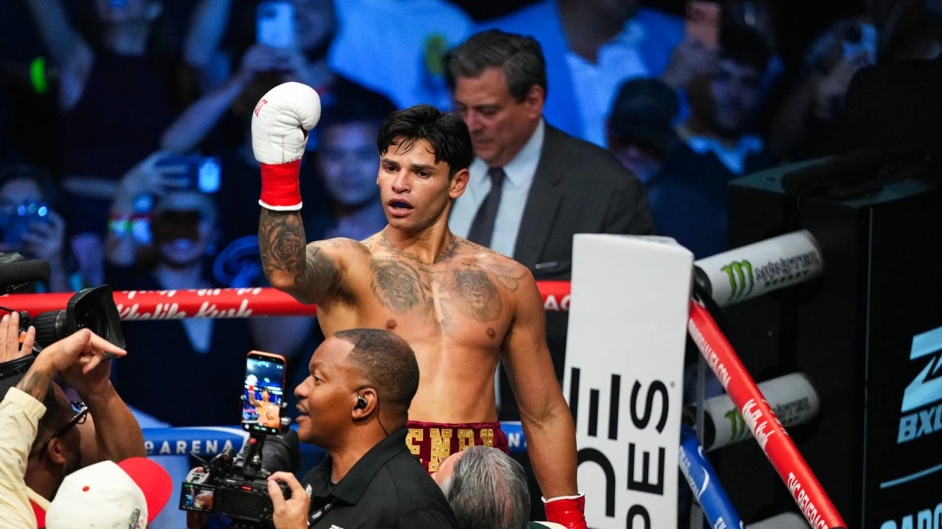 Ryan Garcia cements himself as boxing's biggest star with second-round stoppage of Conor Benn