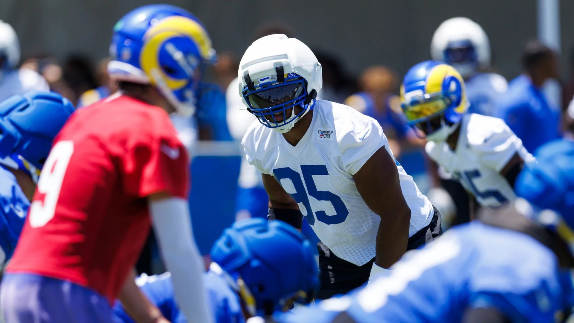 After a trip to Australia, Rams DE Myles Garrett's next destination is the injured reserve