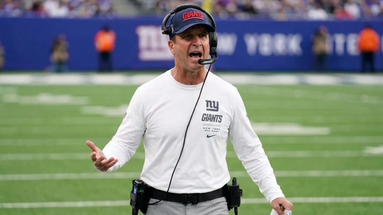 John Harbaugh Doubters Silenced By Giants Win Over The Cowboys