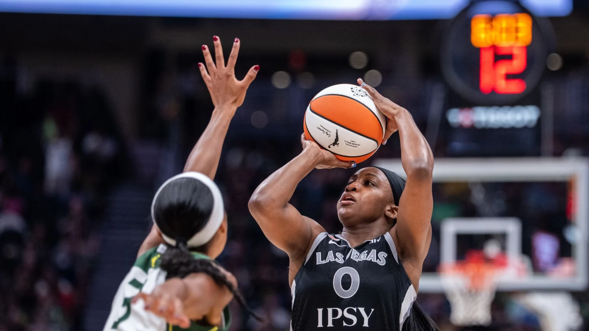 Jackie Young carries over World Cup effort with career-best performance against Storm