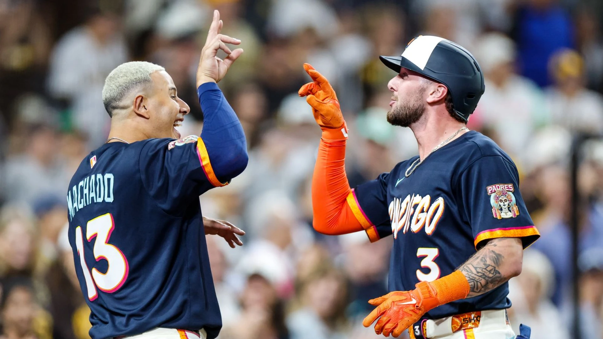 “You want to be hot at the right time and this is the right time": Surging Padres eye home playoff series; tie Cubs, Phillies for top WC spot