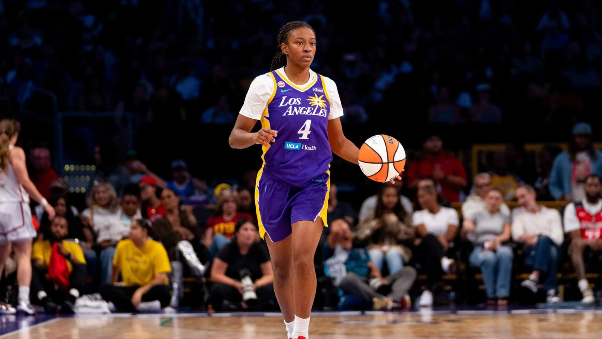 Tonie Morgan gets downhill, scores career-high against Aces