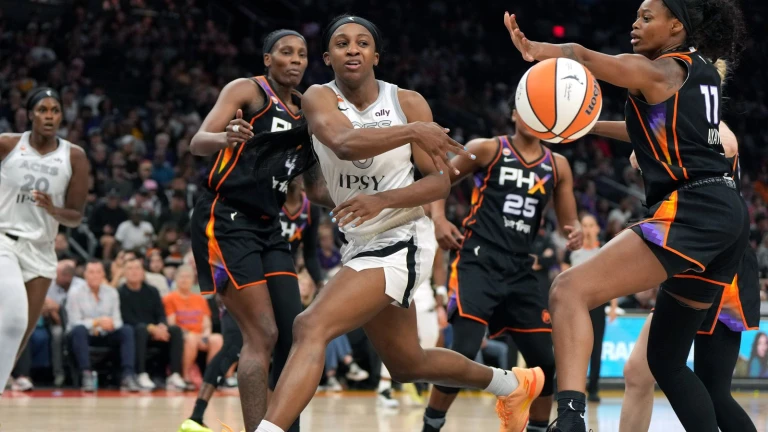 Aces overwhelm Mercury for momentum heading into playoff rematch