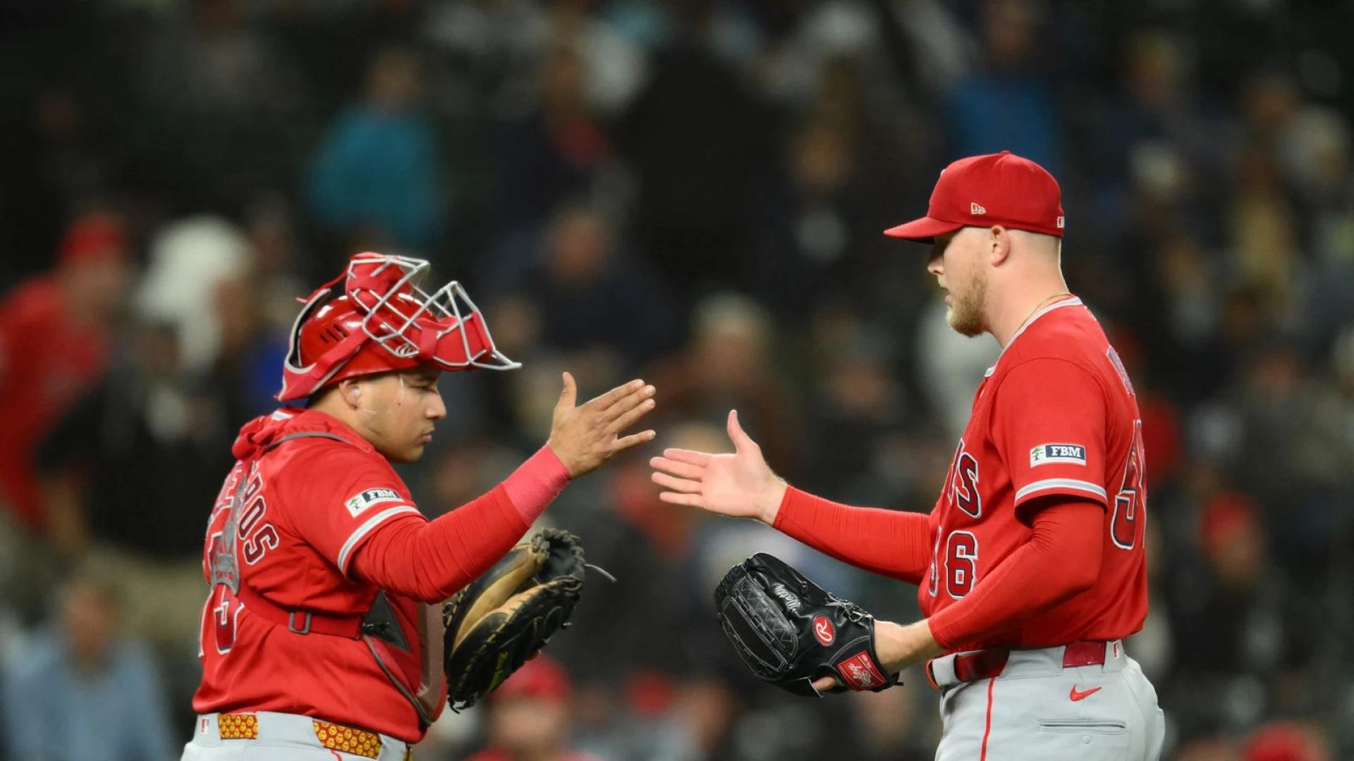 Wade Meckler's big night helps Angels outlast Mariners