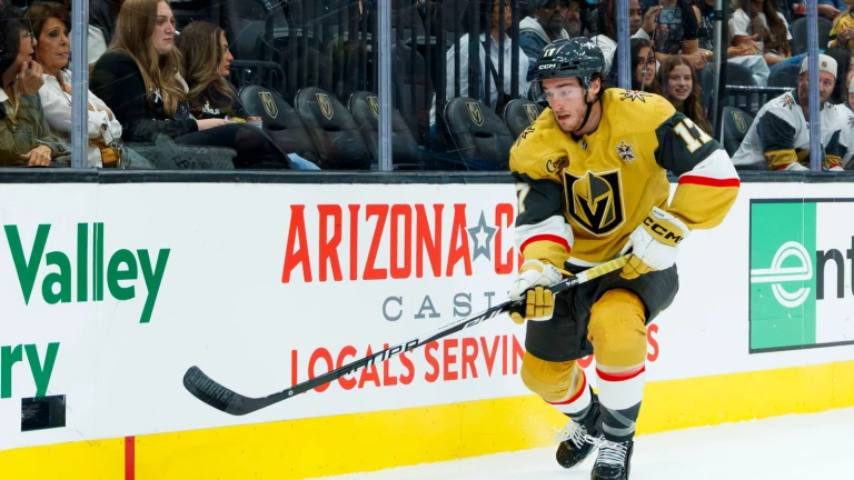 Gatcomb makes case to stay in NHL with Knights