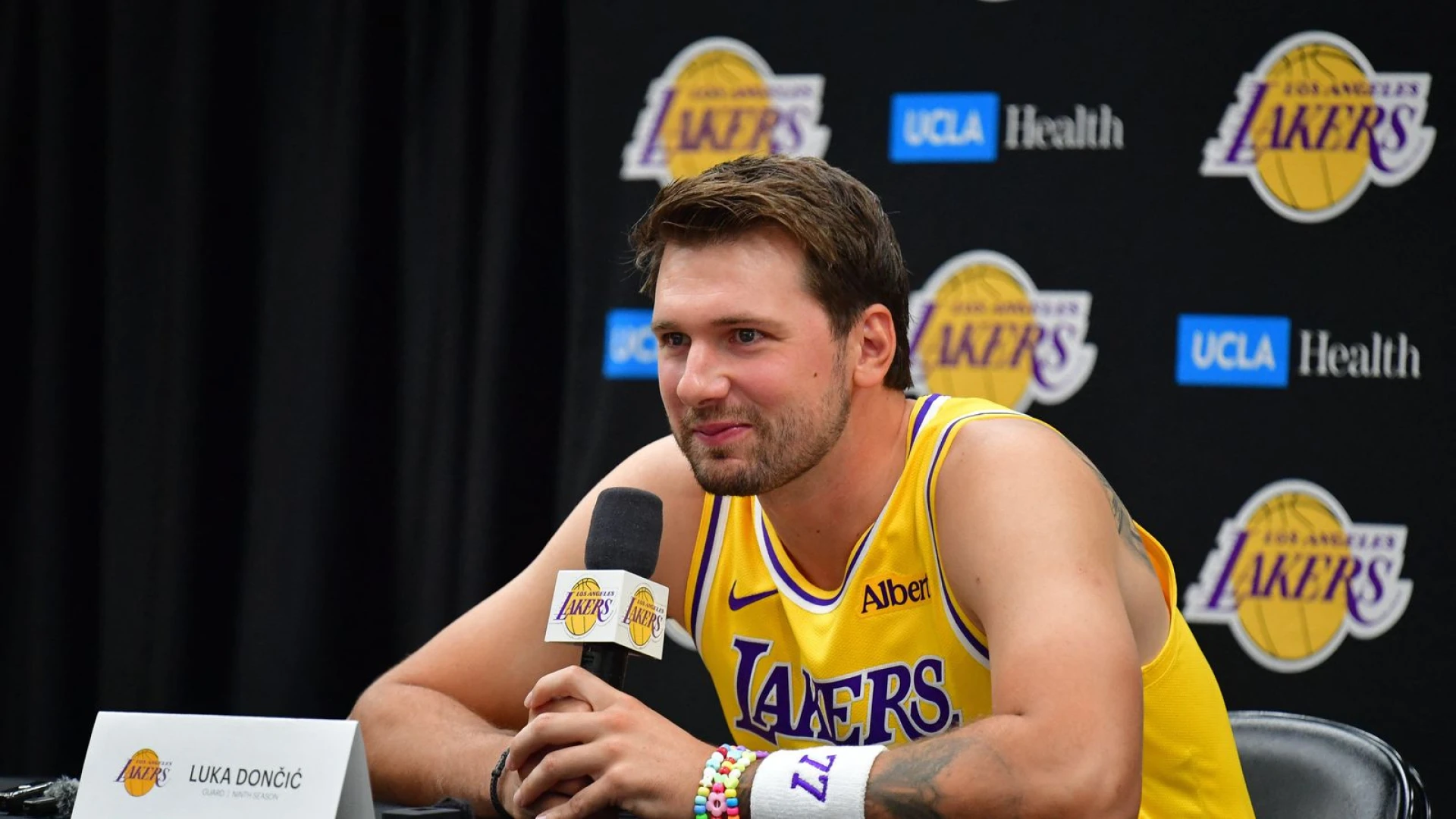 Luka Dončić, Austin Reaves' leadership set tone at Lakers Media Day
