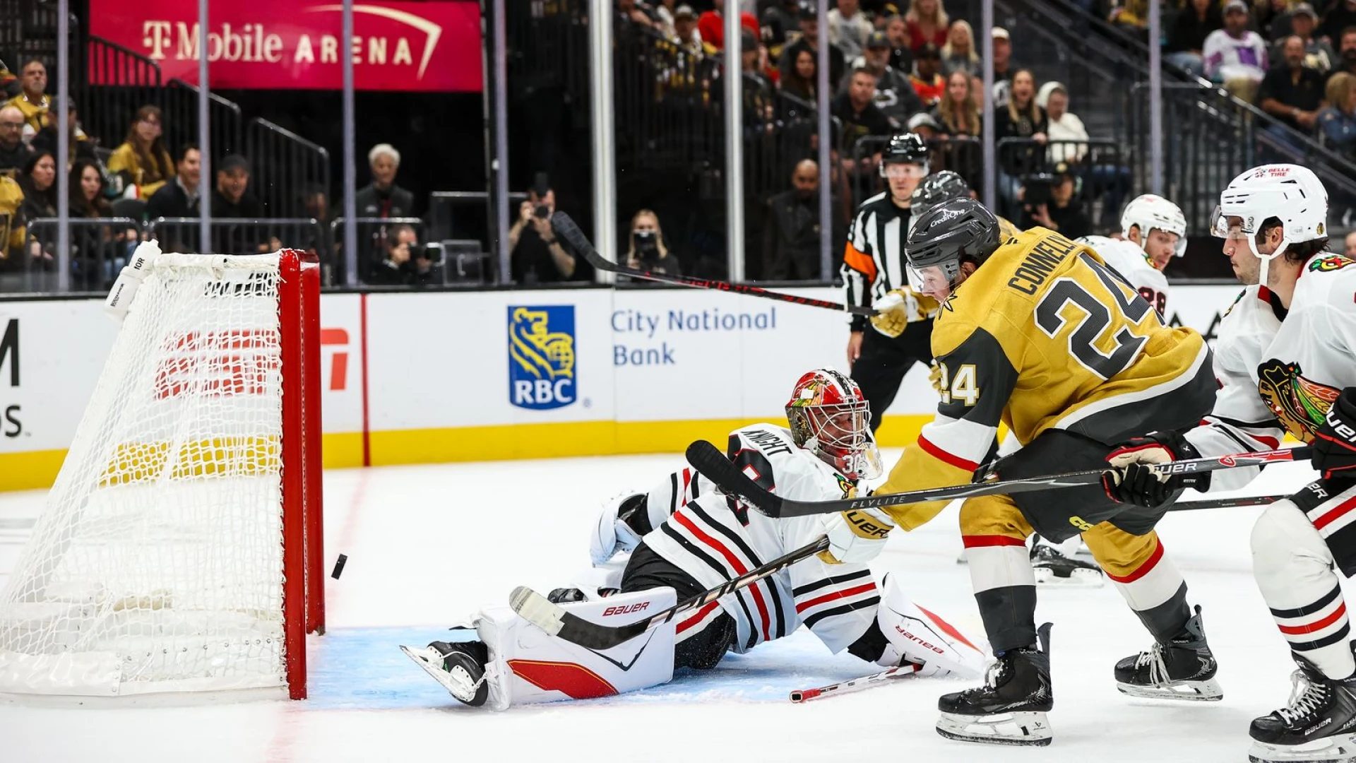 Connelly has memorable night in NHL debut
