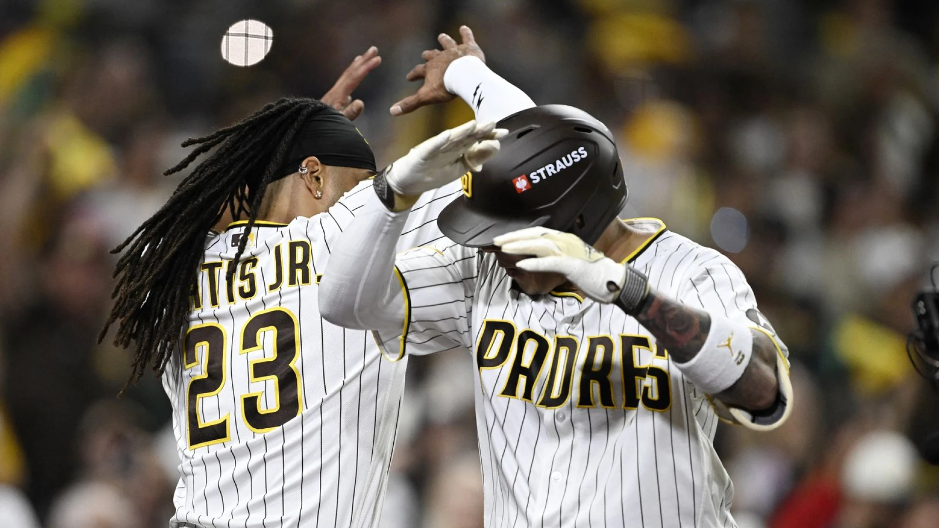 Machado, Tatis power offense, King dominates as Musgrove returns in Padres’ Game 1 win